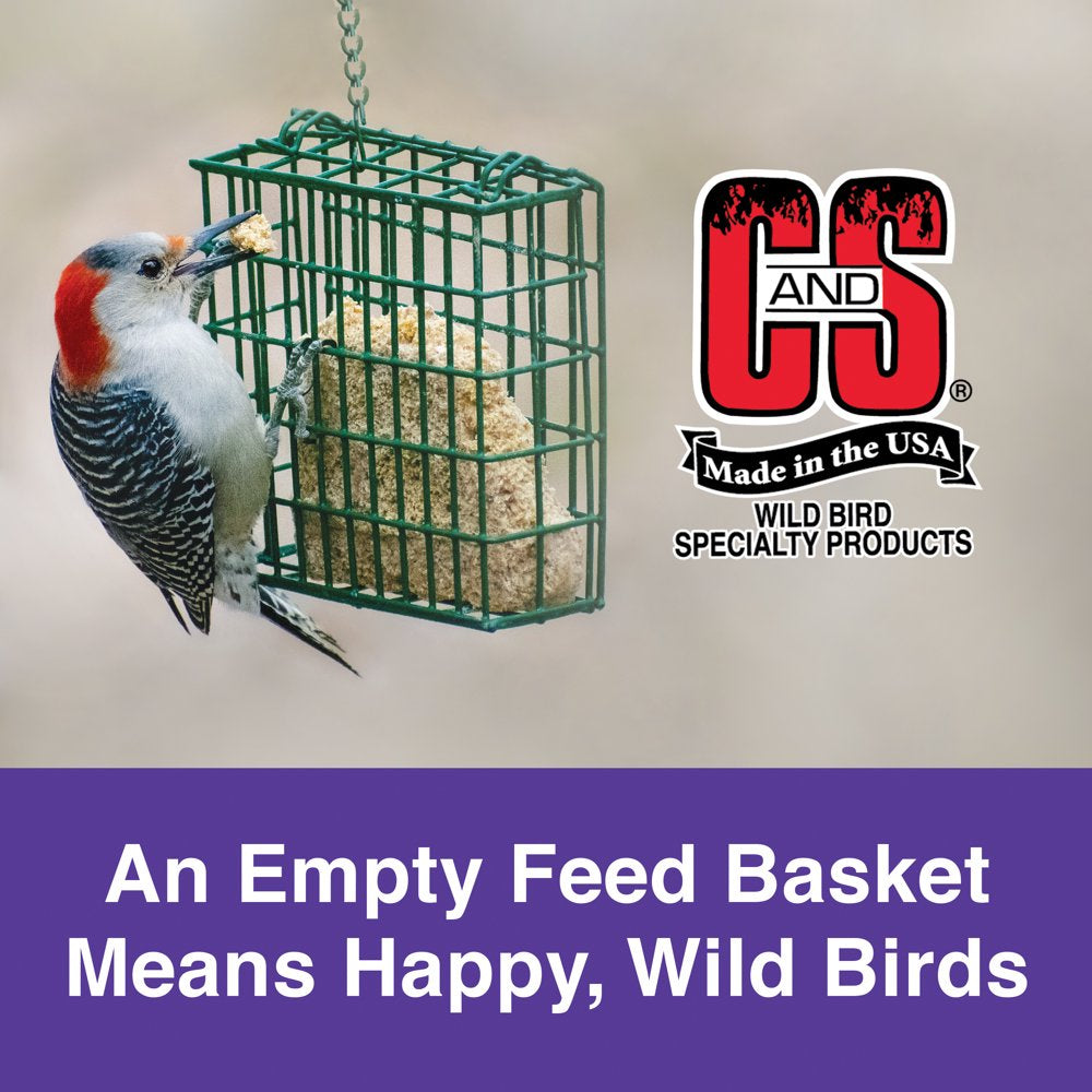 C&S Berry Treat Suet, 11.75 Oz, Wild Bird Food Animals & Pet Supplies > Pet Supplies > Bird Supplies > Bird Food Central Garden and Pet   