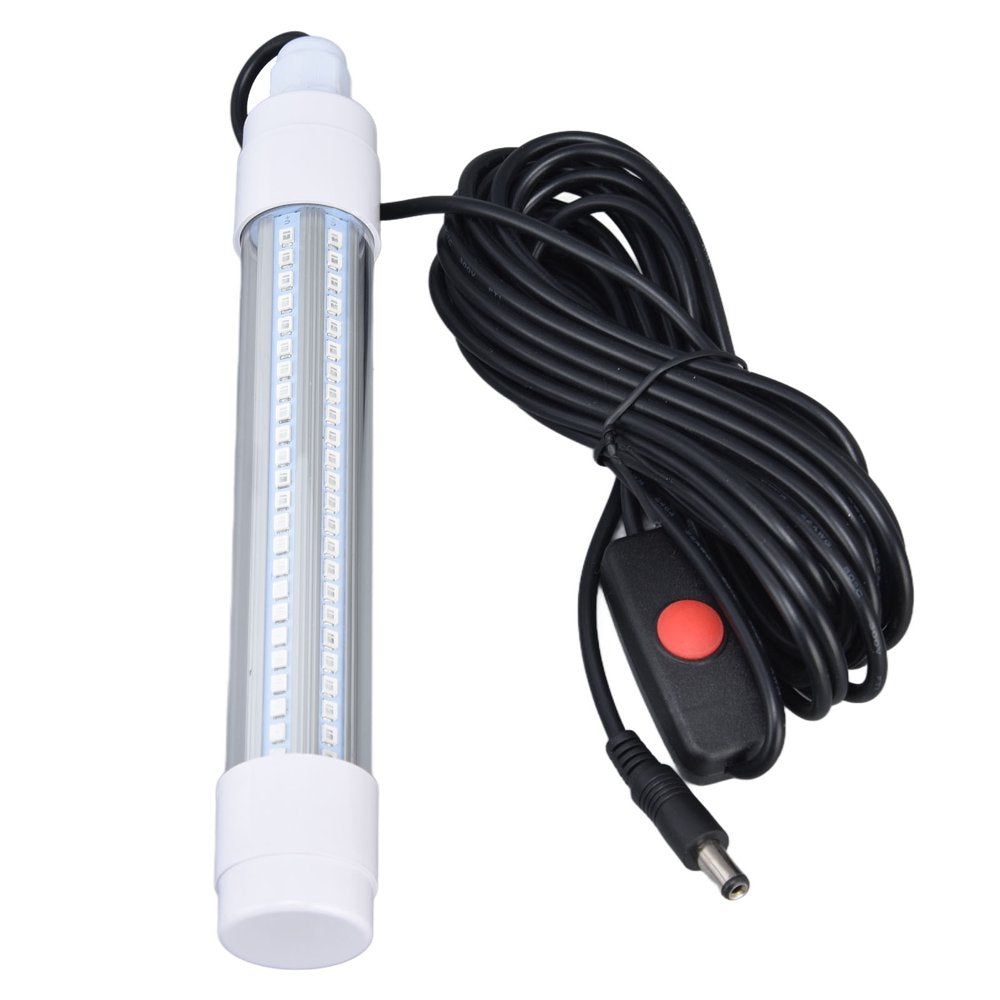 Submersible Fishing Light, 16W IP68 Protection LED Fish Lure Light 144 Leds for Aquarium White Light Animals & Pet Supplies > Pet Supplies > Fish Supplies > Aquarium Lighting OTVIAP   