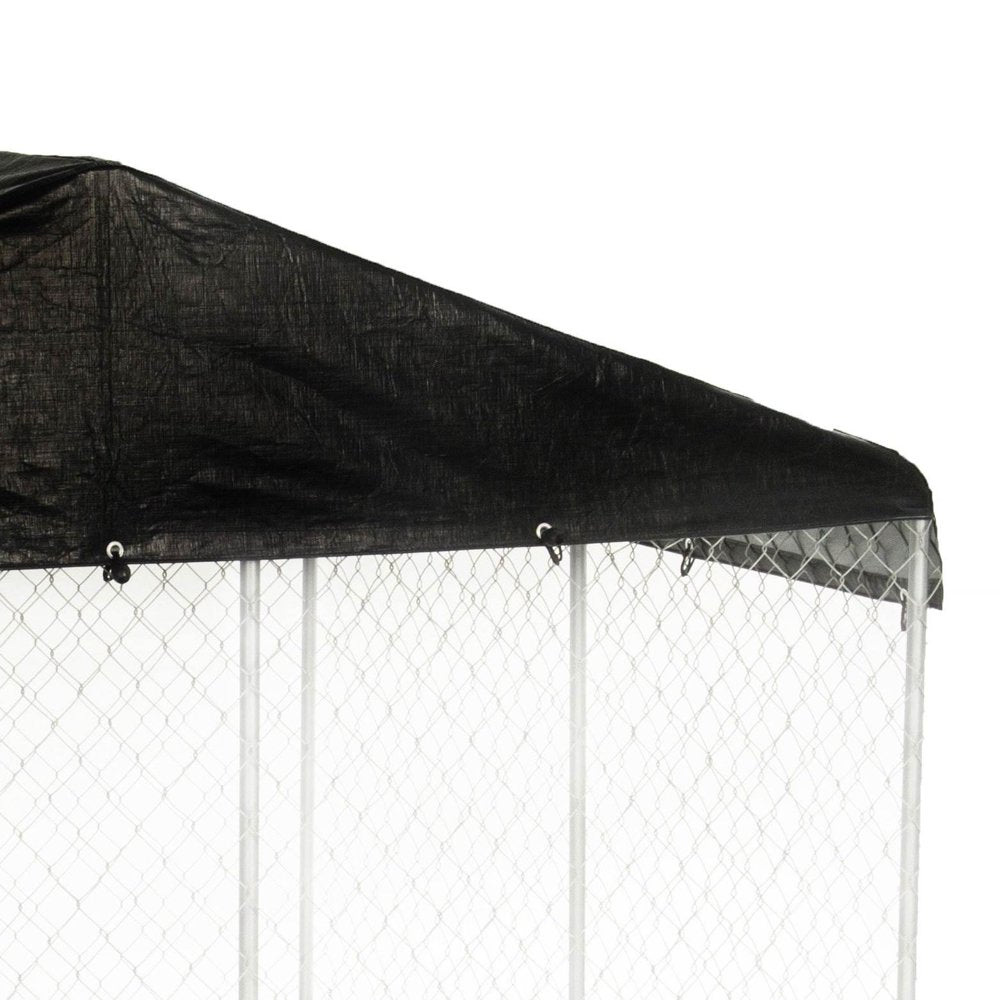 Weatherguard 10' X 10' Dog Run Kennel Waterproof Roof Cover Only (2 Pack) Animals & Pet Supplies > Pet Supplies > Dog Supplies > Dog Kennels & Runs Weatherguard   