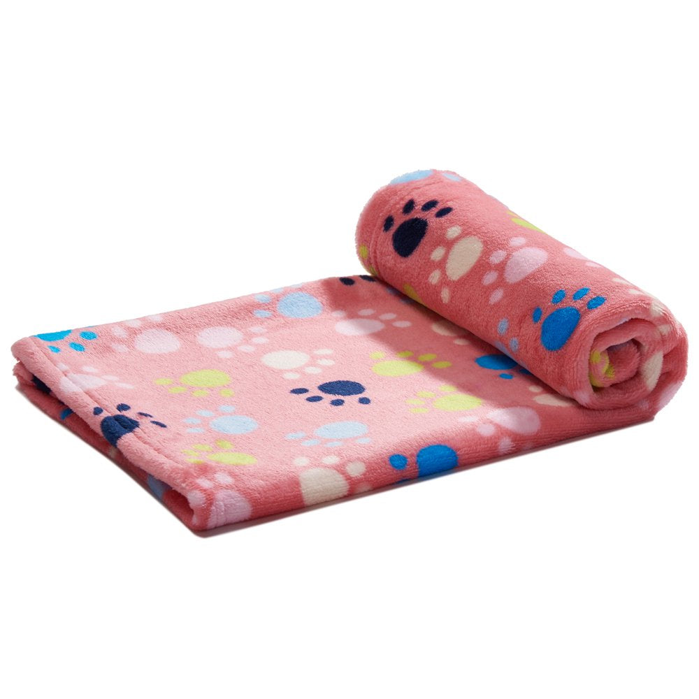 Puppy Sleeping Small Cats Bed Doggy Soft Warming Fleece Pet Dogs Blanket 104*76Cm Pink #1 Animals & Pet Supplies > Pet Supplies > Cat Supplies > Cat Beds LUXMO PREMIUM   