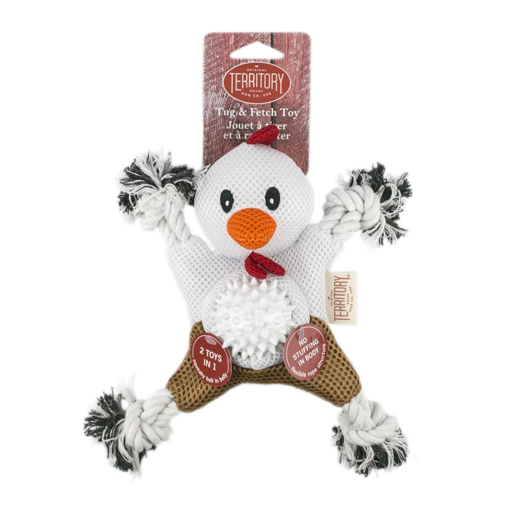 Original Territory Chicken 2-In-1 Dog Toy Animals & Pet Supplies > Pet Supplies > Dog Supplies > Dog Toys 3T Brands   