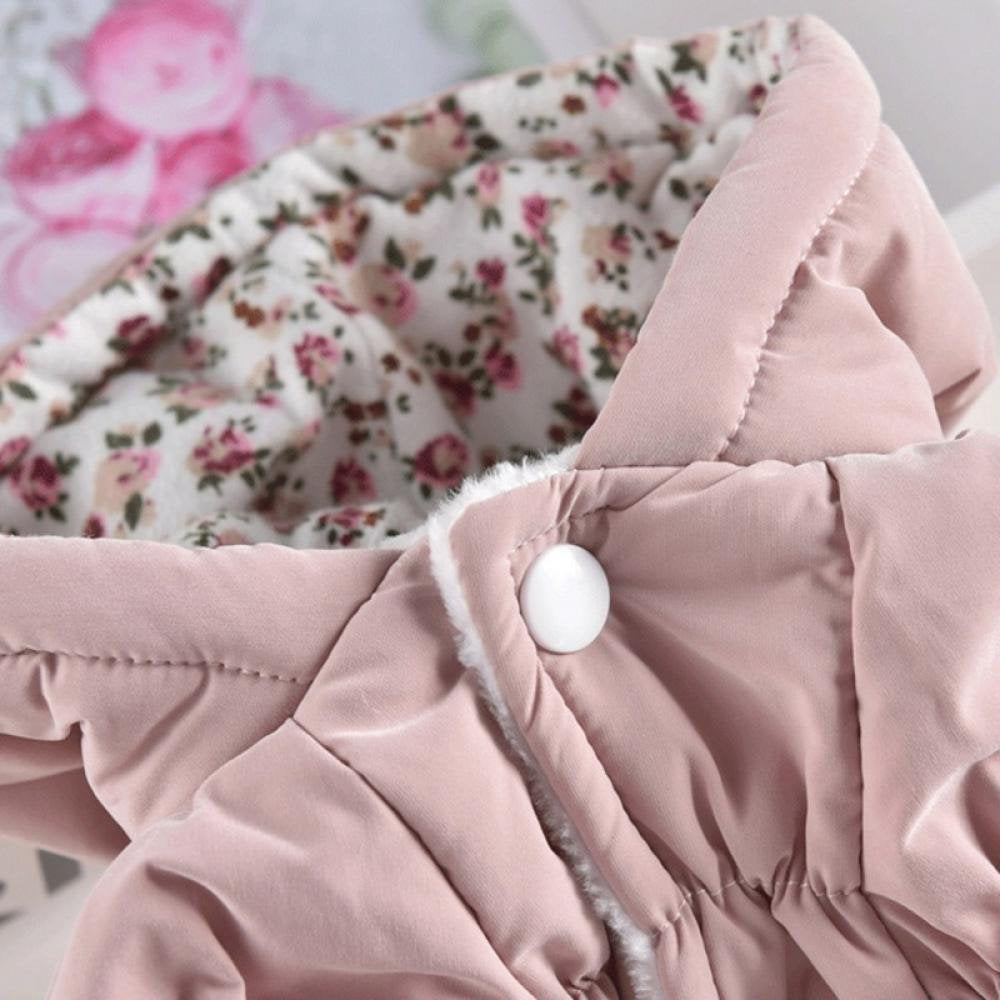 Dog Hoodie,Warm Dog Coat Clothes Dress Dog Skirt Puppy Jacket Pet Indoor Outdoor Winter Coats with Hooded,Doggy Apparel for Small Medium Dogs&Cats Chihuahua Bulldogs Animals & Pet Supplies > Pet Supplies > Cat Supplies > Cat Apparel Wisremt   