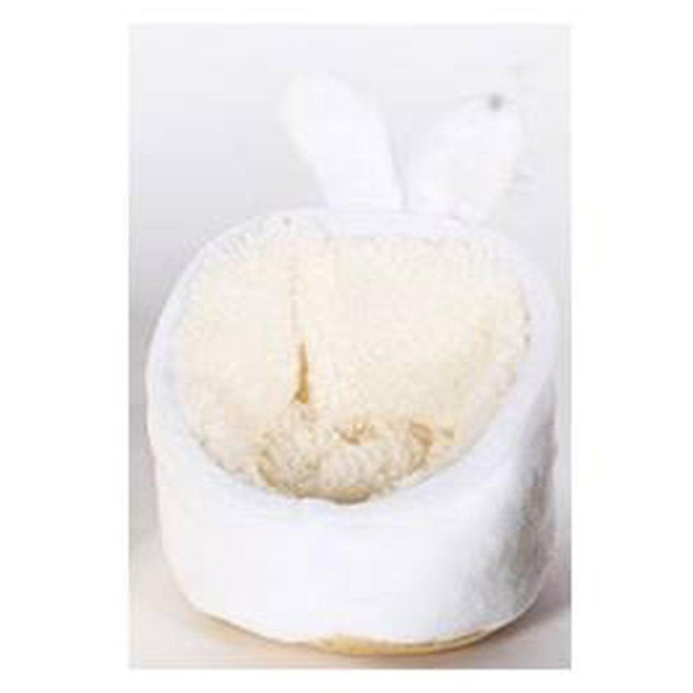 Small Animals Guinea Mini Bed Warm Hamster House Bedding Basket Cloth Cozy Accessories Sleeping Bag for Bunny Outdoor Squirrel Rabbit , White Animals & Pet Supplies > Pet Supplies > Small Animal Supplies > Small Animal Bedding perfeclan   