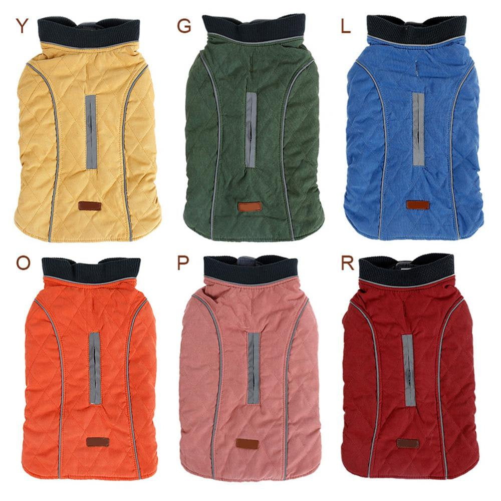 Dog Cold Weather Vest Waterproof Windproof Reversible Dog Apparel Winter Coat Warm Dog Outfits for Small Dogs Animals & Pet Supplies > Pet Supplies > Dog Supplies > Dog Apparel Avail   