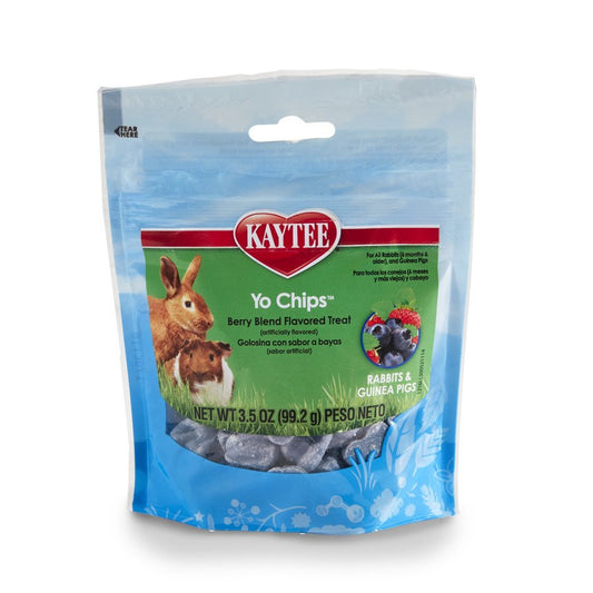 Kaytee Mixed Berry Yogurt Chips for Rabbit and Guinea Pig, 3.5-Ounce Animals & Pet Supplies > Pet Supplies > Small Animal Supplies > Small Animal Treats Kaytee   