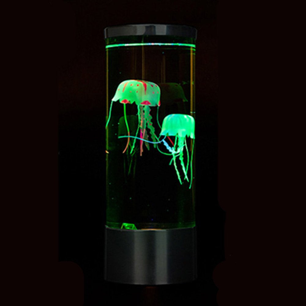 Tureclos Aquarium Jellyfish Light Fishtank Decorative Colorful LED Jellyfish Lamp Aquarium Ornament Animals & Pet Supplies > Pet Supplies > Fish Supplies > Aquarium Lighting TureClos   