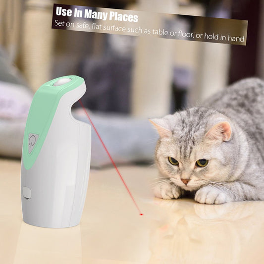 Anself Cat Toys Interactive Rotating Auto Laser Light Chaser Toy for Cats,Green Animals & Pet Supplies > Pet Supplies > Cat Supplies > Cat Toys Anself   