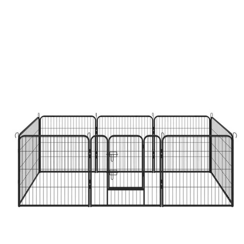 Fithood LEAVAN 8-Panels High Quality Wholesale Cheap Best Large Indoor Metal Puppy Dog Run Fence / Iron Pet Dog Playpen Animals & Pet Supplies > Pet Supplies > Dog Supplies > Dog Kennels & Runs FITHOOD   