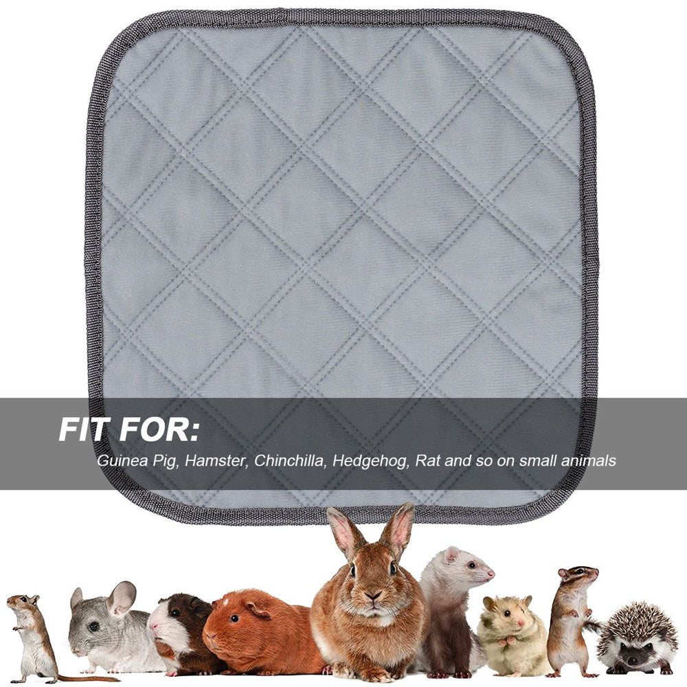 Deago Guinea Pig Cage Liners Washable Pee Pads Waterproof Reusable& anti Slip Guinea Pig Bedding Super Absorbent Pee Pad for Small Animals Animals & Pet Supplies > Pet Supplies > Small Animal Supplies > Small Animal Bedding Deago   