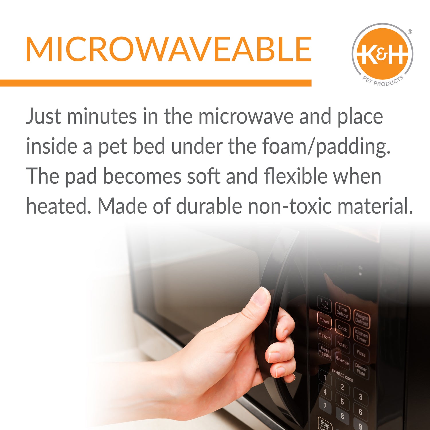 K&H Microwavable Pet Cat Bed, Multi-Colored Animals & Pet Supplies > Pet Supplies > Cat Supplies > Cat Beds K&H Pet Products   