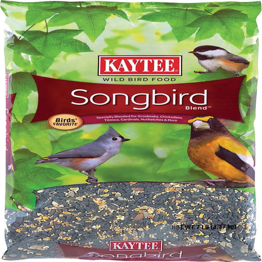 Kaytee Songbird Blend Wild Bird Food, 7 Lb Animals & Pet Supplies > Pet Supplies > Bird Supplies > Bird Food Kaytee Products Inc.   