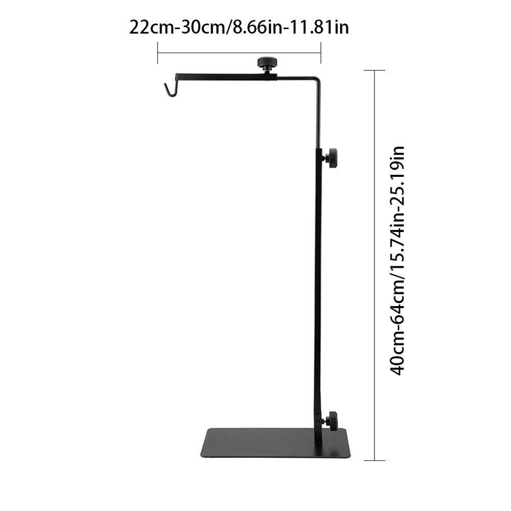 Reptile Lamp Stand Adjustable Lamp Holder Metal Rust-Proof Reptile Amphibian Light Holder Animals & Pet Supplies > Pet Supplies > Reptile & Amphibian Supplies > Reptile & Amphibian Habitat Heating & Lighting DIYOO   