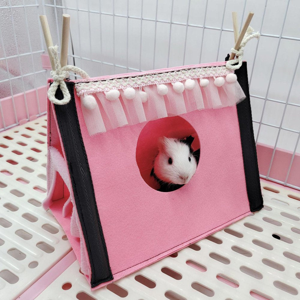 Small Animal Hideout Tent Cage House for Hamster Rat Mice Parrot Habitats Animals & Pet Supplies > Pet Supplies > Small Animal Supplies > Small Animal Habitats & Cages BIlinli   