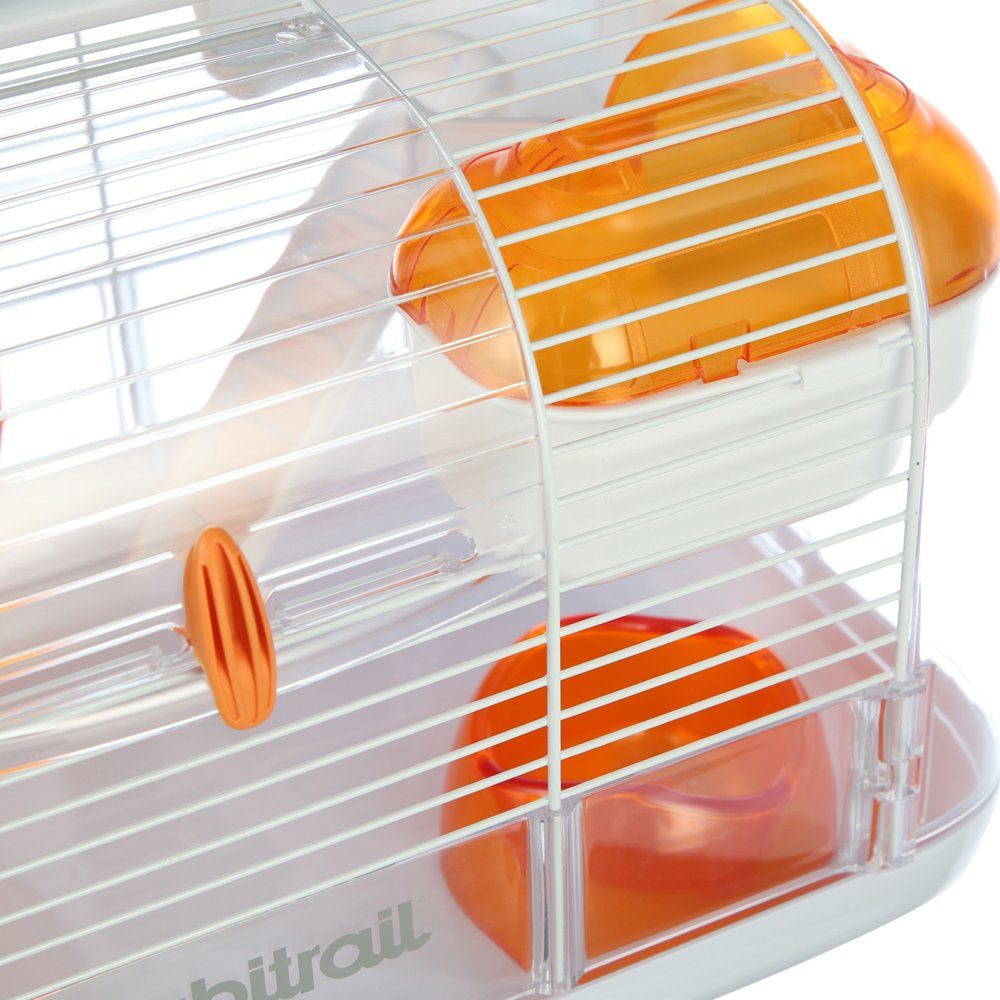 Habitrail Cristal Hamster Cage, Small Animal Habitat with Hamster Wheel, Water Bottle and Hideout Animals & Pet Supplies > Pet Supplies > Small Animal Supplies > Small Animal Habitats & Cages Roft C. Hagen Corp.   