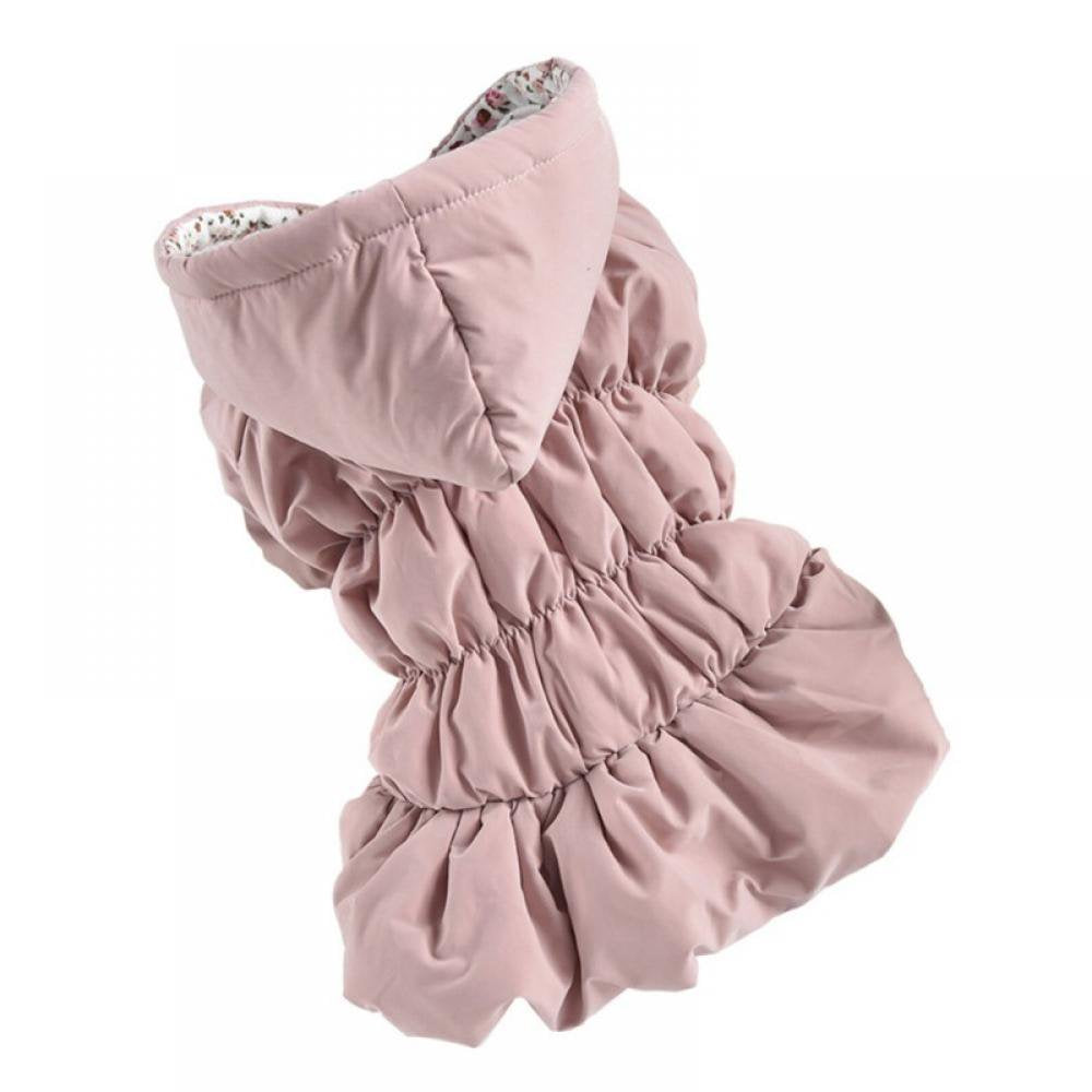 Dog Hoodie,Warm Dog Coat Clothes Dress Dog Skirt Puppy Jacket Pet Indoor Outdoor Winter Coats with Hooded,Doggy Apparel for Small Medium Dogs&Cats Chihuahua Bulldogs Animals & Pet Supplies > Pet Supplies > Cat Supplies > Cat Apparel Wisremt   