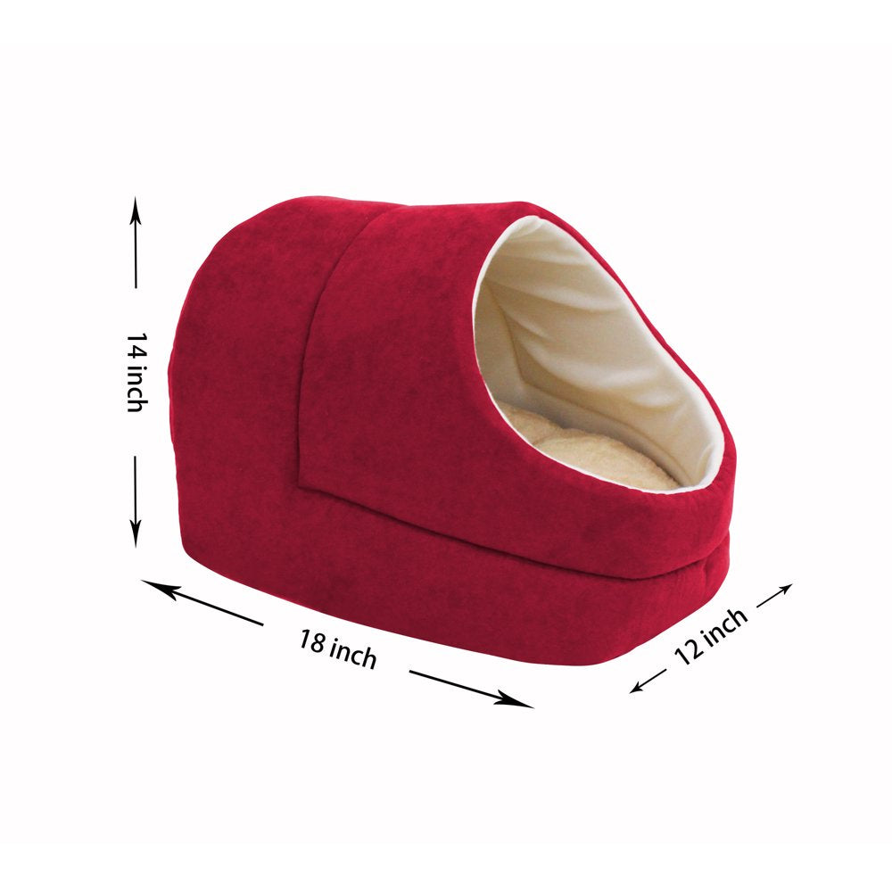 GOOPAWS Cat Cave for Cat and Warming Burrow Cat Bed, Pet Hideway Sleeping Cuddle Cave Animals & Pet Supplies > Pet Supplies > Cat Supplies > Cat Beds JESPET   