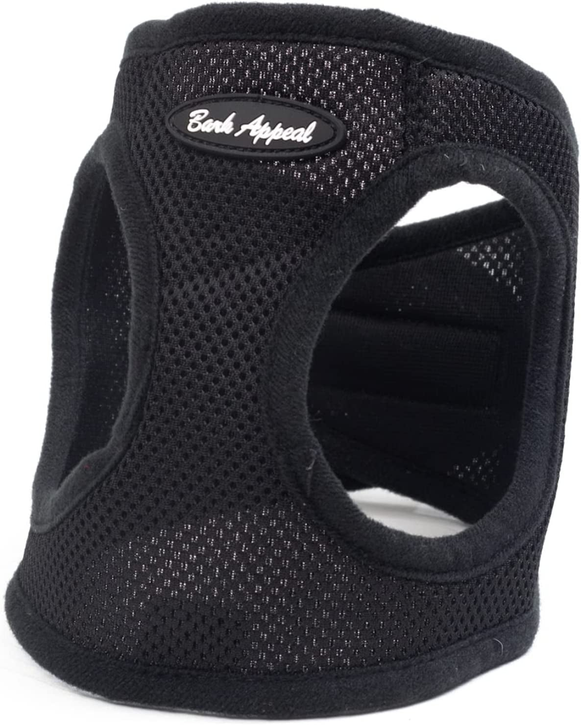 Bark Appeal Step-In Dog Harness, Mesh Step in Dog Vest Harness for Small & Medium Dogs, Non-Choking with Adjustable Heavy-Duty Buckle for Safe, Secure Fit – (Small, Pink) Animals & Pet Supplies > Pet Supplies > Dog Supplies > Dog Apparel Bark Appeal Black Small 