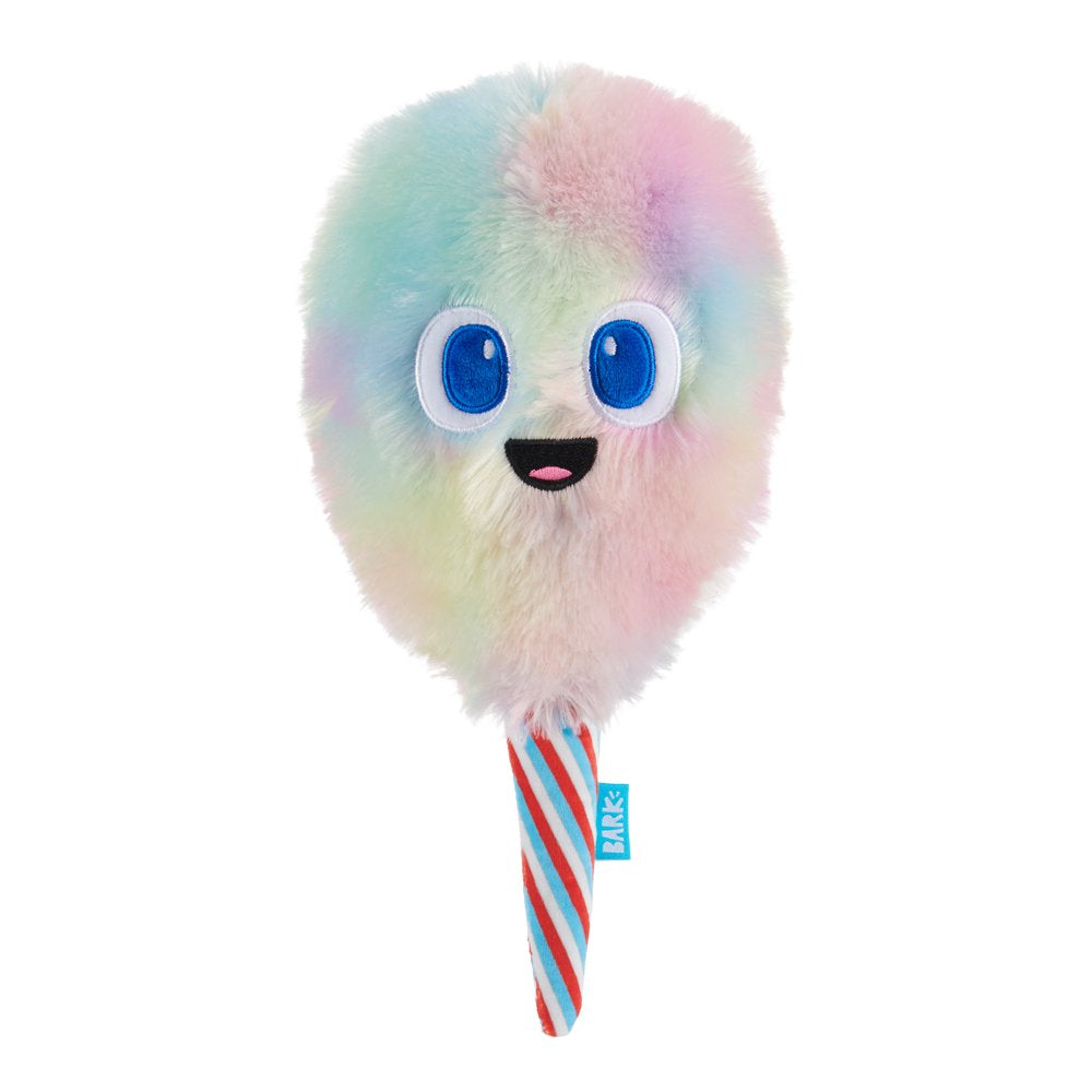 BARK Cotton Candy Eyed Joe - Yankee Doodle Dog Toy, with Bonus Spiky Squearker Ball, All Dog Sizes Animals & Pet Supplies > Pet Supplies > Dog Supplies > Dog Toys BARK   