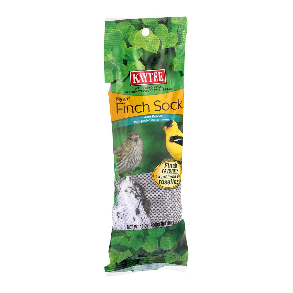 Pennington Kaytee Finch Sock Instant Feeder, 13 Oz. Animals & Pet Supplies > Pet Supplies > Bird Supplies > Bird Food Kaytee   