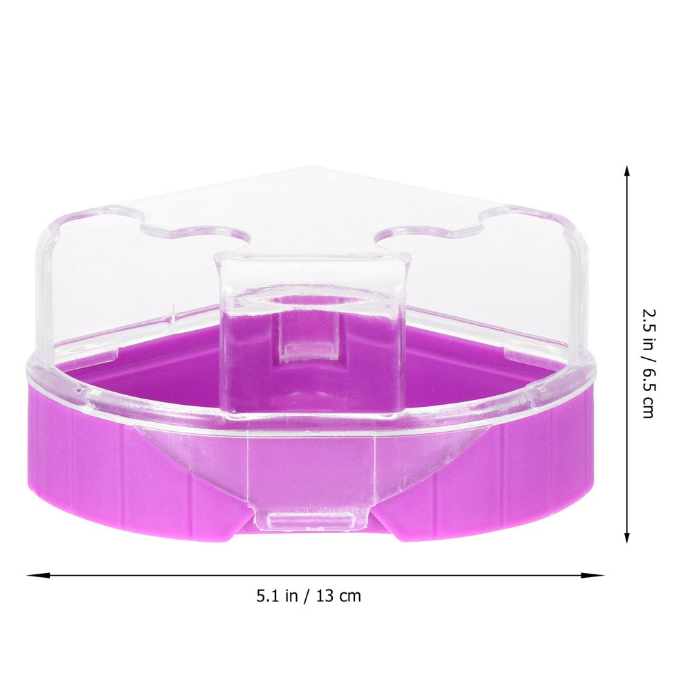 Frcolor Small Pet Bathroom Hamster Animal Sand House Habitat Toilet Cage Toy Bathtub Bath Container Dwarf Washroom Supply Animals & Pet Supplies > Pet Supplies > Small Animal Supplies > Small Animal Habitats & Cages FRCOLOR   