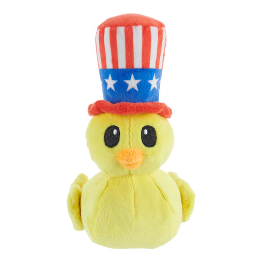 BARK Uncle Duck Super Chewer - Yankee Doodle Dog Toy, Great for Photo Ops, XS-M Dogs Animals & Pet Supplies > Pet Supplies > Dog Supplies > Dog Toys BARK   