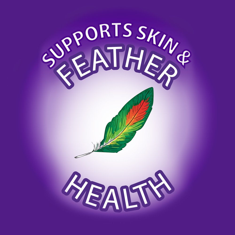 Kaytee Forti-Diet Parrot Feather Health Pet Bird Food, 8 Lb Animals & Pet Supplies > Pet Supplies > Bird Supplies > Bird Food Central Garden and Pet   