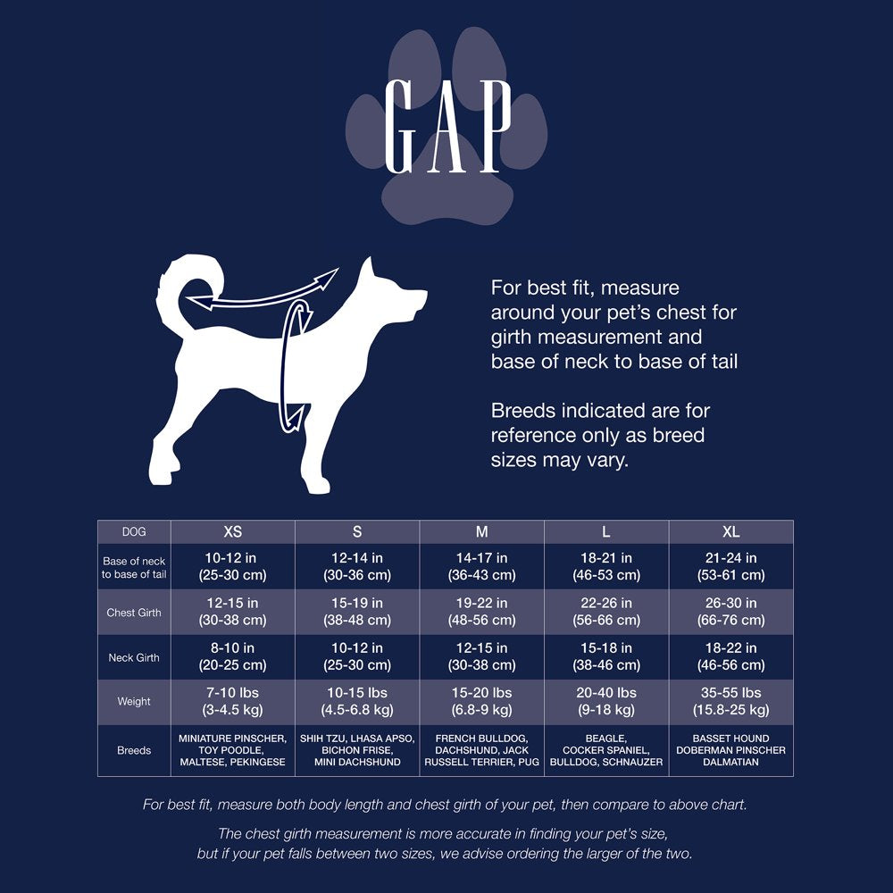 Gap Pet, Dog Clothes, Gray Classic Pet Hoodie