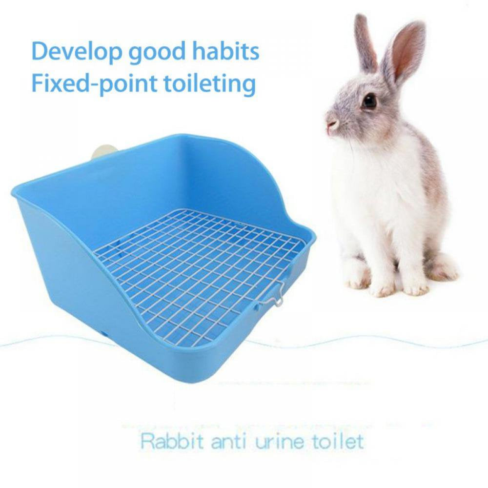 AVAIL Pet Small Rat Toilet Basin, Square Potty Trainer Corner Litter Bedding Box Pet Pan Let Small Animals Develop the Habit of Toileting at a Fixed Point, Dry and Hygienic Animals & Pet Supplies > Pet Supplies > Small Animal Supplies > Small Animal Bedding AVAIL   