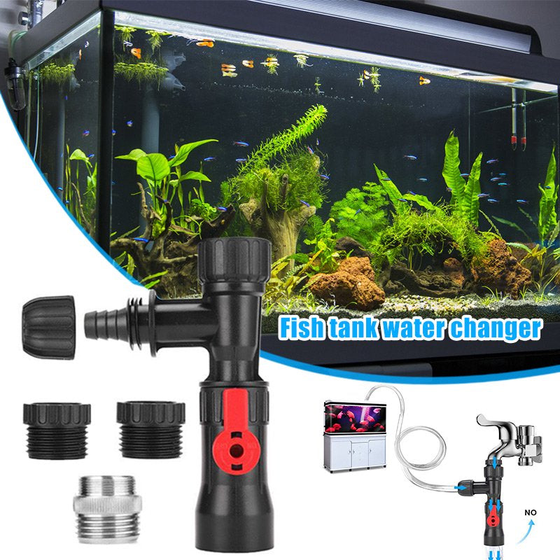 Alextreme Aquarium Gravel Cleaner Fish Tank Faucet Style Water Changer Fish Tank Filter for Cleaning Changing Water in Tank Pet Supplies Animals & Pet Supplies > Pet Supplies > Fish Supplies > Aquarium Cleaning Supplies alextreme   