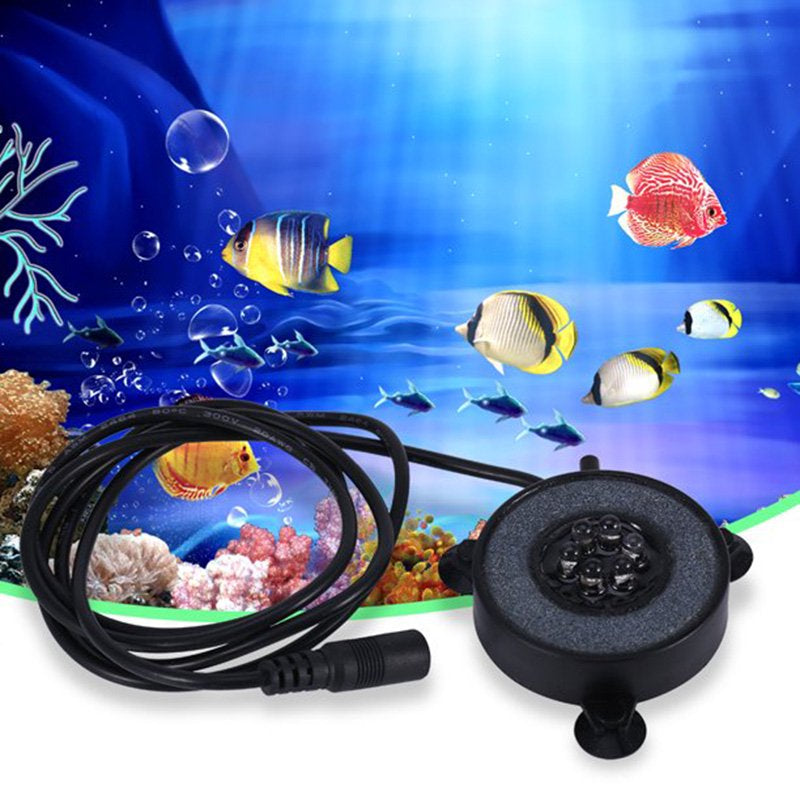 Underwater RGB Fish Tank Lamp Air Curtain Bubble Light 6 Color Changing LED Submersible Aquarium Decorate Light Waterproof Super Bright Animals & Pet Supplies > Pet Supplies > Fish Supplies > Aquarium Lighting Kohree   