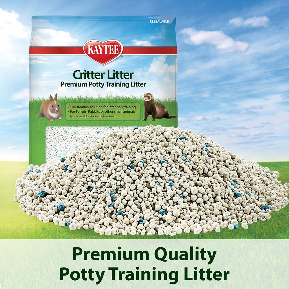 Kaytee Critter Litter Small Animal Premium Potty Training Litter, 8 Pound Animals & Pet Supplies > Pet Supplies > Small Animal Supplies > Small Animal Bedding Central Garden and Pet   