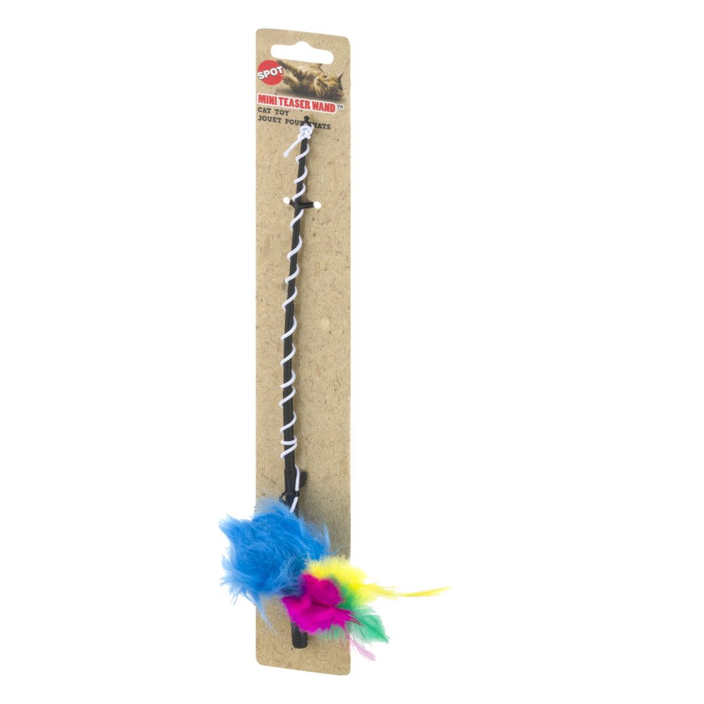 Playful Pet Feathers Wand Cat Toy Animals & Pet Supplies > Pet Supplies > Cat Supplies > Cat Toys Ethical Pet Products   