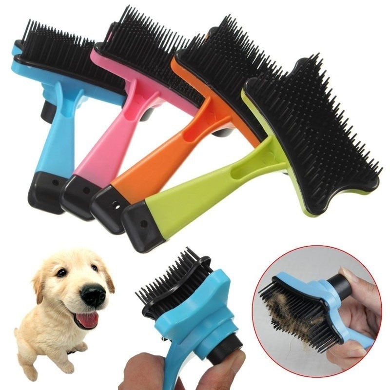 Pet Hair Remove Brush, Best Car & Auto Detailing Brush Portable Dogs Cats Hair&Lint Remover Brush Rubber Massage Brush for Car&Auto Furniture, Carpet, Clothes, Leather