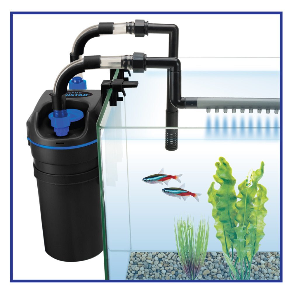 Penn-Plax Cascade Canistar Hang-On Canister Aquarium Filter – 108 Gallons per Hour Animals & Pet Supplies > Pet Supplies > Fish Supplies > Aquarium Filters Penn-Plax   