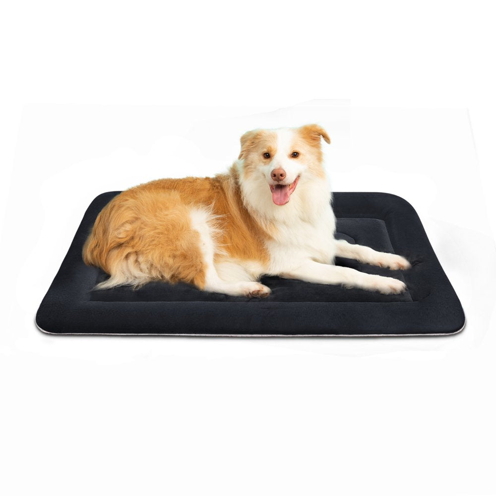 Joicyco Large Dog Bed Large Crate Mat 42 in Anti-Slip Washable Soft Mattress Kennel Pads Animals & Pet Supplies > Pet Supplies > Cat Supplies > Cat Beds JoicyCo Medium 36"x23.6" Dark Grey 