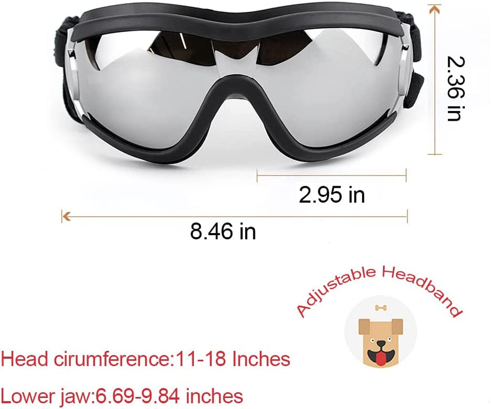 Gesuche Dog Sunglasses Dog Goggles,Uv Protection Wind Protection Dust Protection Snow Protection Fog Protection Pet Glasses Eye Wear Protection with Adjustable Strap for Medium or Large Dog Animals & Pet Supplies > Pet Supplies > Dog Supplies > Dog Apparel Gesuche   