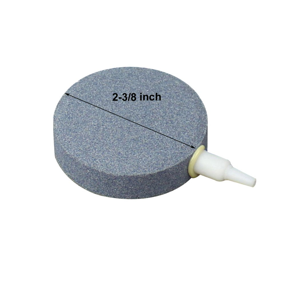 Aquaneat 6 Pcs Air Bubble Stone Aquarium 2-3/8" Disc Fish Tank Stone Animals & Pet Supplies > Pet Supplies > Fish Supplies > Aquarium & Pond Tubing AquaNeat   