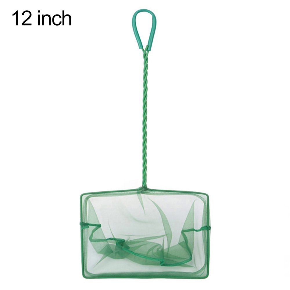 Fish Net Long Handle Strong Bearing Aquarium Accessory Fine Mesh Aquarium Net for Transferring Animals & Pet Supplies > Pet Supplies > Fish Supplies > Aquarium Fish Nets duixinghas 12Inch  