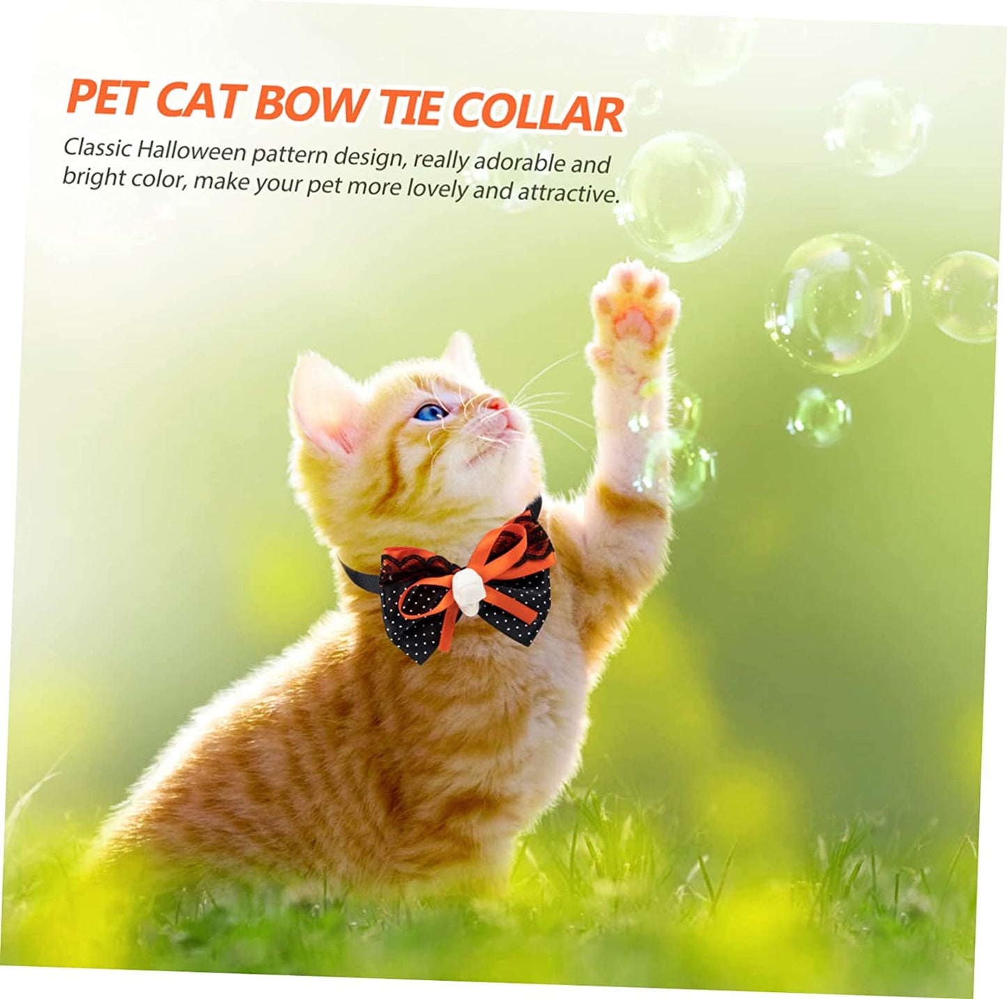 Balacoo 9Pcs Pet Bow Tie Puppies Collars Cat Collars Bell Small Dog Collar Decorative Dog Collar Cat Bowtie Collar Pet Bow Collar Pet Neck Tie Collar , Felt Cloth Variety Props Animals & Pet Supplies > Pet Supplies > Dog Supplies > Dog Apparel Balacoo   