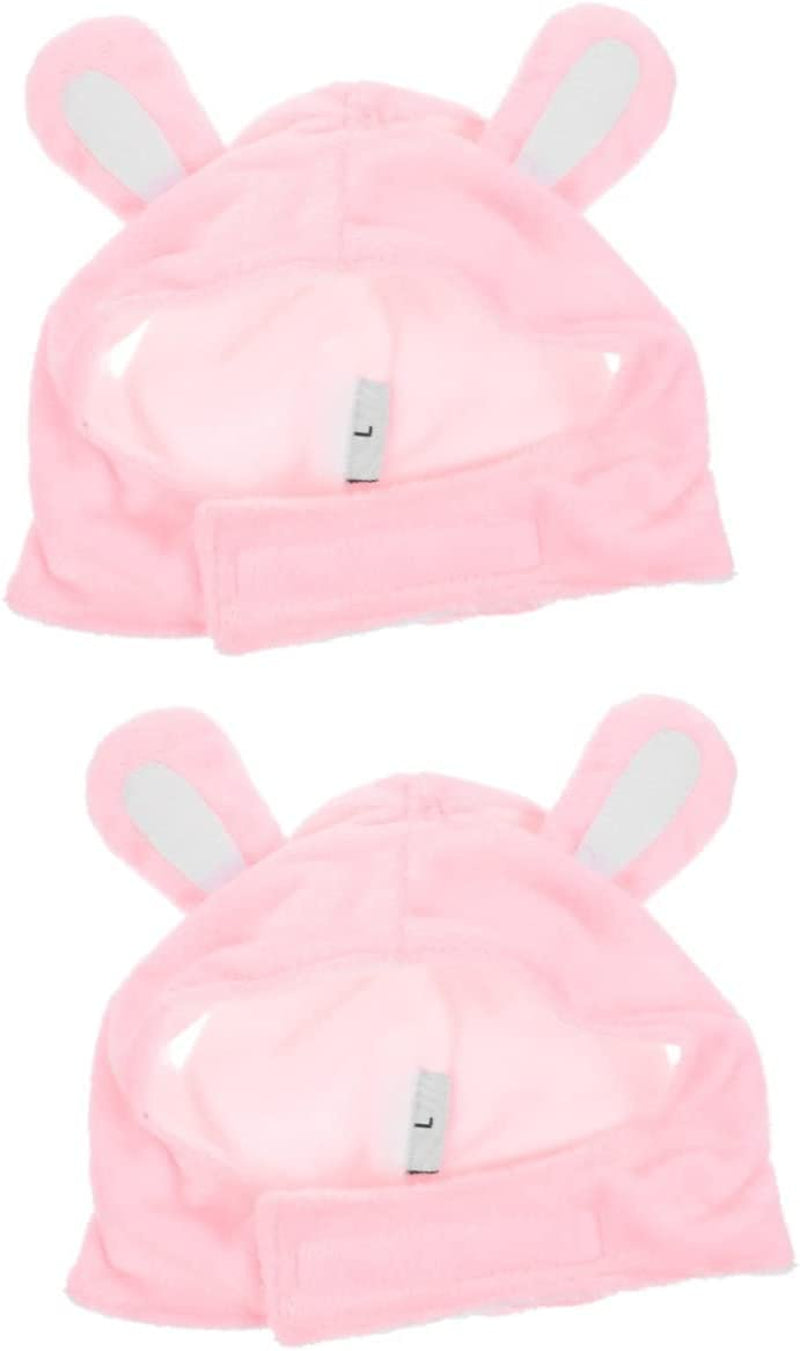 Balacoo 4Pcs Dog Costume Hat Cosplay in Dogs - for Accessories Year Party Cats Warm Pink Favor Bunny Kitten Accessory Dress Easter Rabbit up New Headwear Ears Puppy Headgear Small and Xs Animals & Pet Supplies > Pet Supplies > Dog Supplies > Dog Apparel Balacoo Pinkx2pcs 31x18cmx2pcs 