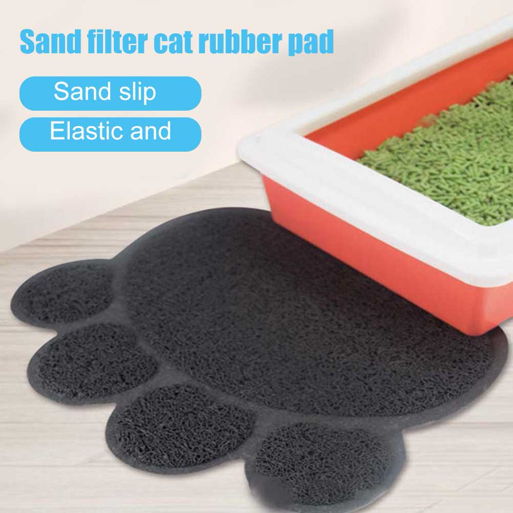 Duretiony Cats Litter Trapping Mats Pads 30*40Cm PVC Elastic Fiber Mats for Cats Litter Boxes Animals & Pet Supplies > Pet Supplies > Cat Supplies > Cat Litter Box Mats Duretiony   