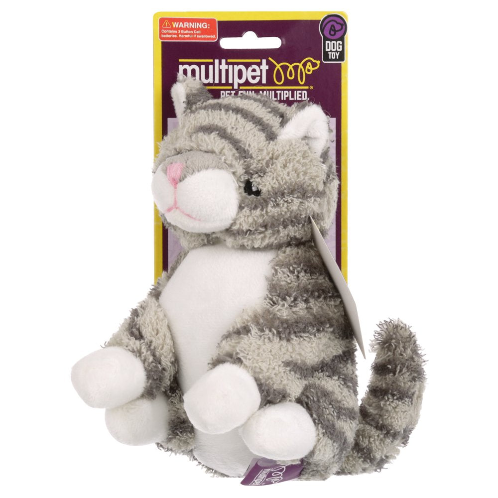 Multipet Look Who'S Talking Plush Cat Dog Toys Animals & Pet Supplies > Pet Supplies > Dog Supplies > Dog Toys Multipet International   