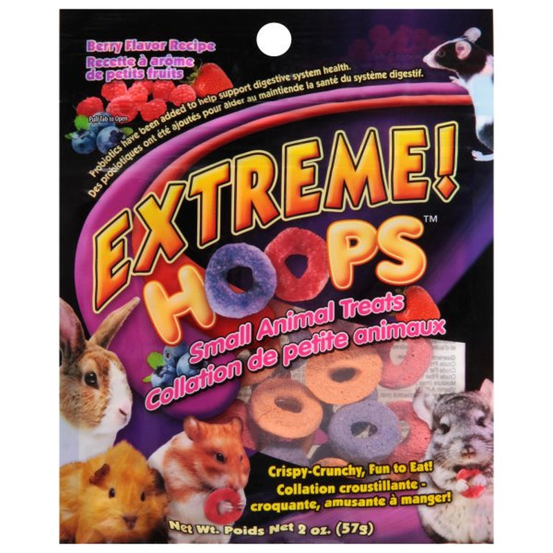 Extreme! Hoops Small Animal Treats, 2 Oz. Animals & Pet Supplies > Pet Supplies > Small Animal Supplies > Small Animal Treats F.M. Brown's Sons Inc.   