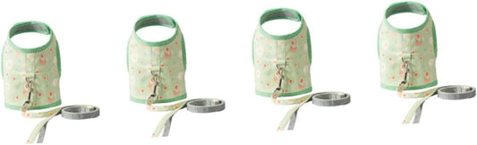 Balacoo 4 Sets Cat Leash Cami Hanger Running Vest Running Leash Pet Jogging Harness Cat Collar Leash Cat Vest Leash Avocado Prints Vest Dog Harness Dog Hauling Cable Suede Accessories Mesh Animals & Pet Supplies > Pet Supplies > Dog Supplies > Dog Apparel Balacoo Greenx4pcs 38X28X14CMx4pcs 