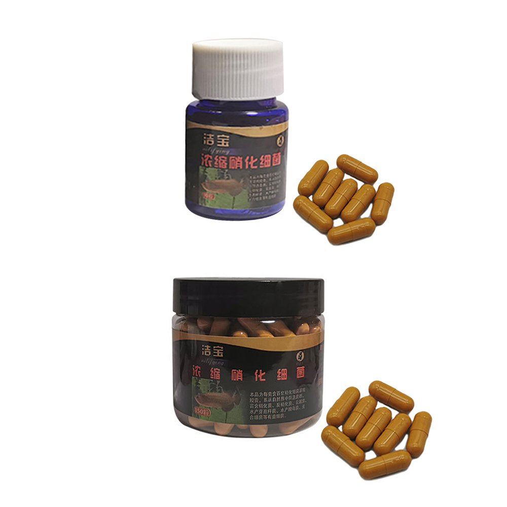 Aquarium Nitrifying Bacteria Super Concentrated Capsule Fish Tank Pond Cleaning Water Purifier Supply Animals & Pet Supplies > Pet Supplies > Fish Supplies > Aquarium Cleaning Supplies MALLXP   