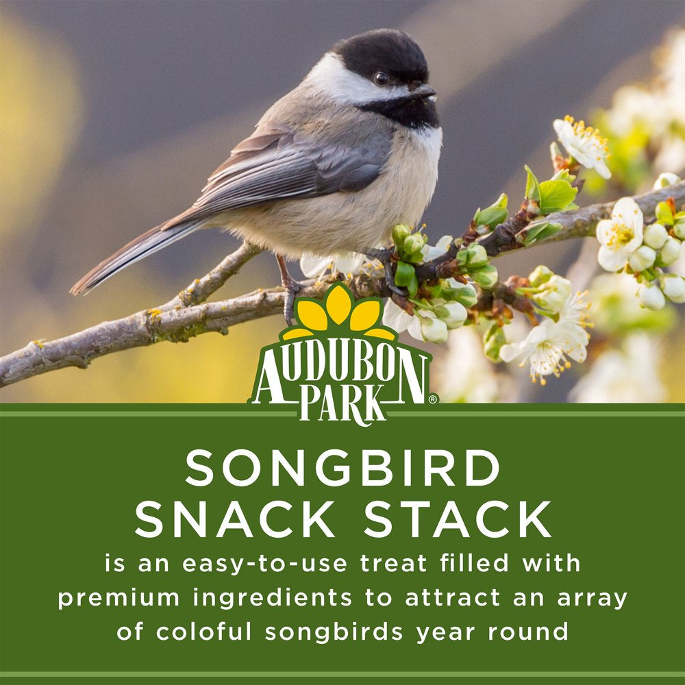 Audubon Park Songbird Snack Stack Wild Bird Food, New, 8.25 Oz. Animals & Pet Supplies > Pet Supplies > Bird Supplies > Bird Food Global Harvest Foods Ltd.   