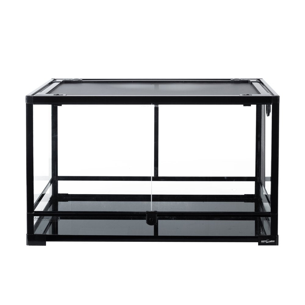 REPTI-ZOO Reptile Knock down Glass Terrarium with Double Hinge Door 30" X 18" X 18"（35 Gallon) Animals & Pet Supplies > Pet Supplies > Reptile & Amphibian Supplies > Reptile & Amphibian Substrates etan pet supplies inc   