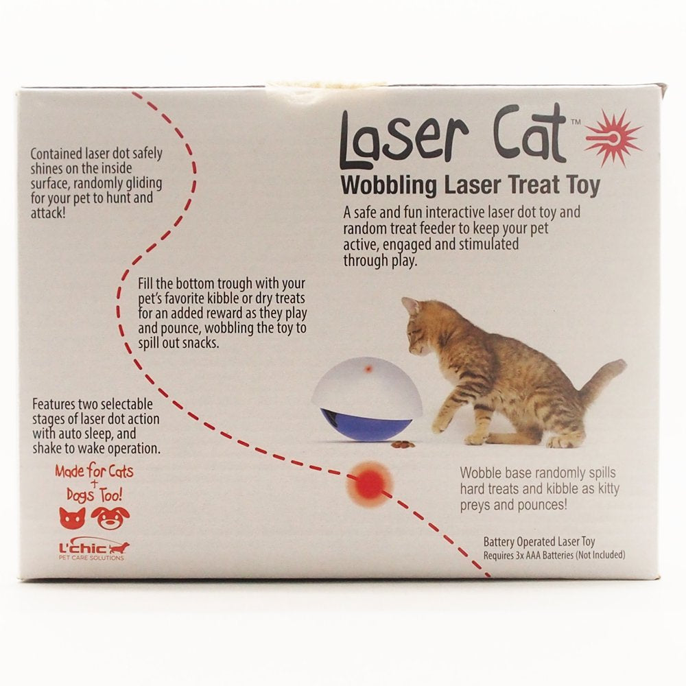 Laser Cat, Wobbling Laser Treat Toy for Cats Animals & Pet Supplies > Pet Supplies > Cat Supplies > Cat Toys L'chic   