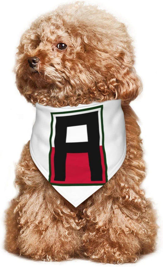 POOEDSO 1St Us Army Shoulder Sleeve Insignia Dog Scarf Triangular Adjustable for Small Medium Large Cats Dogs Decoration Handkerchiefs Pet Birthday Party Gifts