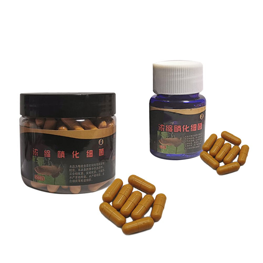 HOTYA Aquarium Nitrifying Bacteria Super Concentrated Capsule Fish Tank Pond Cleaning Water Purifier Supply Animals & Pet Supplies > Pet Supplies > Fish Supplies > Aquarium Cleaning Supplies HOTYA   